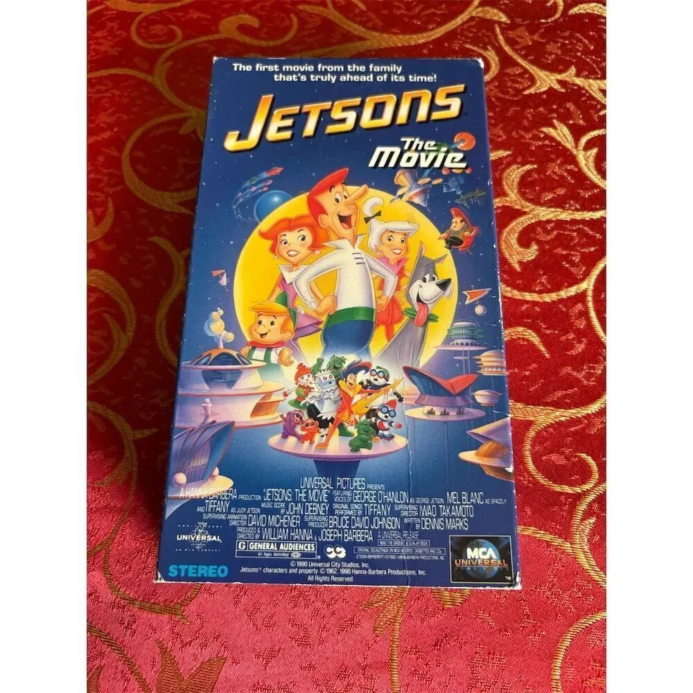 Jetsons: The Movie VHS 1990 Children's Family Film G Rated